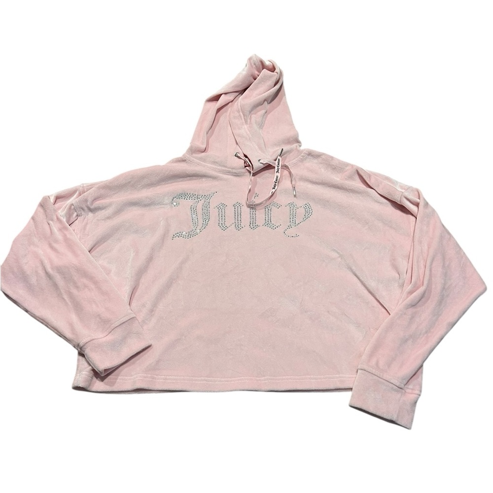 JUICY COUTURE slightly cropped hoodie